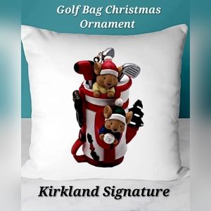 Kirkland Signature~Golf Bag Christmas Ornament